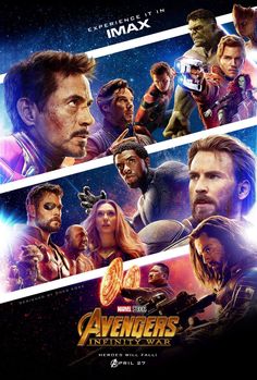 the avengers movie poster with many different characters