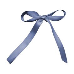 a blue ribbon on a white background