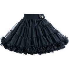 Black bow tulle skirt for kid girls from Mimi Tutu. Featuring a lightweight voluminous tulle skirt with decorative bow applique and elasticated waistband. | Mimi Tutu | Bow Tulle Skirt, (Black, Size 3-4Y) | Maisonette collects the best children’s products from around the world (unlike Zulily, Etsy, The Tot, Farfetch Kids, Childrensalon, Crate and Kids, Kohls, Wayfair, Buy Buy Baby, Nordstroms, Mini Boden, J.Crew Factory, or PotteryBarn Kids), creating a curated shopping experience for you. Think of us as your shortcut to fashion for litte ones! Black Ruffled Tulle Petticoat, Bow Applique, Tulle Skirt Black, Sleepwear Dress, Skirts For Kids, Girls Wardrobe, Buy Buy, Tulle Fabric, Tutu Skirt