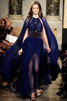 Court Fashion, Night Court, Moroccan Caftan, Blue Gown, Dress Inspiration, Zac Posen