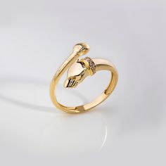 ABOUT PRODUCT  This 14k Solid Gold Tiger Head Spiral Ring is a suitable gift for girlfriend or boyfriend, mom and him. The stackable ring fits any finger, especially the index finger. You can buy this trend minimalist ring as a birthday, anniversary, valentine or mother's day gift. Also suitable as engagement or engagement ring for your girlfriend. We produce and pack our jewelry carefully for you. Our aim is to produce minimalist jewelry for daily use. If you want to add a special note, we can 14k Gold Snake Ring Gift, Tiger Ring, Animal Ring, Golden Tiger, Spiral Ring, Head Ring, Animal Rings, Tiger Head, Ring Boho