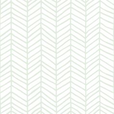 a white and green herringbone wallpaper pattern