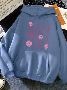 Introducing the Comical Fleece Funwear Hoodie – a cozy and stylish addition to your wardrobe. Featuring playful graphic prints and crafted from plush fleece, it offers unparalleled warmth and comfort. Its sportswear-inspired design ensures you stay fashionable while providing you with a loose-fit for easy movement. Perfect for relaxed outings and lounging at home. Designed by Thekittenpark Graphic Design Hoodies, Estilo Chic, Sweater Collection, Funny Graphics, Women's Wardrobe, Belleza Natural, Girls Jacket, Look Chic