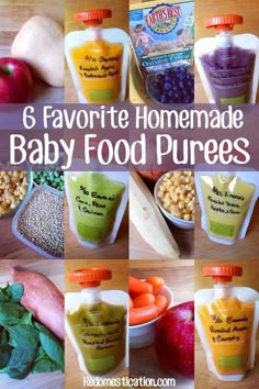 baby food purees are the best way to use them