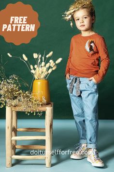 Explore a wide range of free sewing patterns and fashion embroidery and diy magazines at doiturselfforfree.com.Create amazing things for children and babies, men and women, and even home ware for free.All the free patterns are available in PDF format. Pants Pattern Free, Home Ware, Kids Clothes Patterns, Fashion Embroidery, Free Sewing Patterns, Sewing Bee, Free Sewing Pattern, Costura Diy