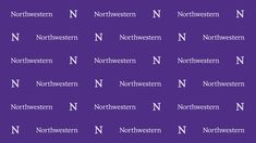 several different type of font and numbers on a purple background with white letters in the upper right corner