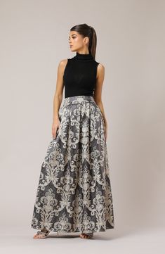 High Waist Skirt Women Formal Skirt Jacquard Skirt Pleated Skirt With Pockets Brown Skirt Maid Of Honor Party Skirt, Ball Skirt, Evening Skirt, Elegant Skirt, Skirt With Pleats, Bridesmaid Skirt, Pleated Skirt, Wedding Guest, Party Wear, Mother Of The Bride, Civil Wedding, Gala. The skirt is like a dream in vintage gorgeous fabric- chocolate with gold pattern. The rich, intricate baroque pattern whispers of timeless sophistication, transforming each movement into a graceful dance of elegance. Wi Bridesmaid Skirt, Bridesmaid Skirts, Unique Skirts, Skirt Elegant, Ball Skirt, Evening Skirts, Jacquard Skirt, Baroque Pattern, High Waisted Maxi Skirt