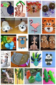 25 zoo crafts for kids to make