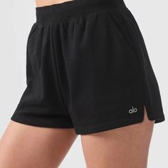 Color Black And Size S/P Home Wear Shorts, Alo Shorts, Fashion Basics, Xmas List, Sweet Escape, Womens Capris, Fall Fits, Comfy Shorts, Sweat Shorts