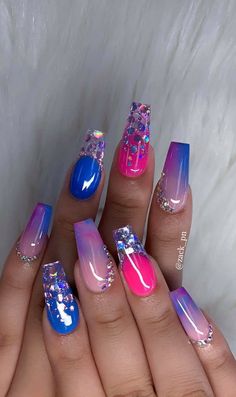 Waxing Eyebrows, J Nails, Molde F1, Mani Nails, Purple Acrylic Nails, Chrome Nails Designs, Stylish Nails Designs, Best Nail Salon, Glamour Nails