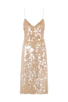 a dress with sequins on it