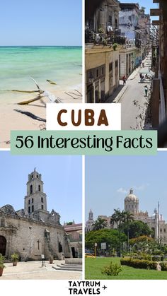 Travel guide facts about Cuba for an upcoming trip. Things to learn about Cuba. A little Cuban history. Cuban culture. Fun Cuban facts. Interesting Cuban facts. Facts about animals in Cuba. Facts about Cuban geography. Facts about Havana. Trivia about Cuba.