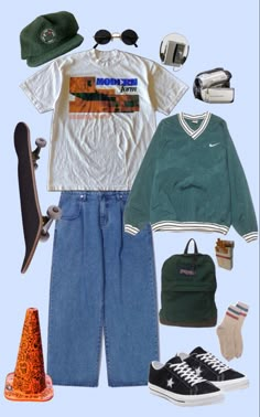 Hippy Skater Outfits, Skater Vibes Outfit, Mens Retro Style, 90s Skater Fashion Women, Indie Skater Boy Outfits, Skatercore Outfits, 90s Skater Aesthetic Outfits, 90s Skater Fashion Men, 90s Skater Fashion Grunge