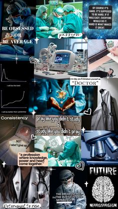 a collage of different medical images with captions