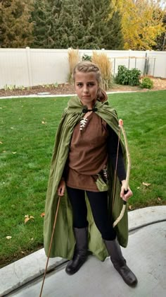 Diy Archer Costume, Diy Ranger Costume, Rangers Apprentice Costume, Woodland Elf Costume Diy, Forest Elf Costume Diy, Diy Robin Hood Costume, Robin Hood Costume Diy, Warrior Elf Costume, Diy Medieval Costume