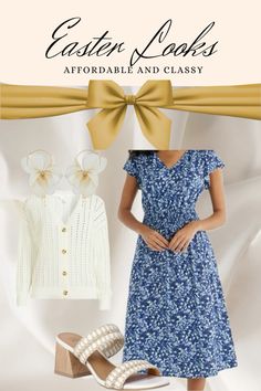 This 2024 Easter look is incredibly classy and affordable! Classy Easter, Easter Morning, Easter Dress