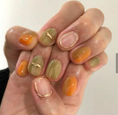 Hippie Nails, Fire Nails, Dream Nails, Funky Nails, Chic Nails, Dope Nails, Short Acrylic Nails, Nail Polishes, Nails Nailart