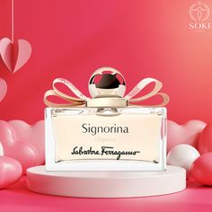 Salvatore Ferragamo Signorina Eleganza Salvatore Ferragamo Signorina, Cute Bow, Cute Bows, Salvatore Ferragamo, Fragrances Perfume, Fragrance