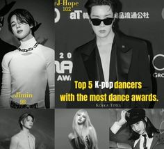 the top 5 k - pop dancers with the most dance awards