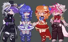 || NO COPYING, NO STEALING || Ft Foxy Fnaf Gacha Club, Toy Bonnie Gacha Club, Circus Baby Gacha Club, Fnaf Gacha Designs, Bon Bon Fnaf, Fnaf Random