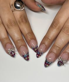 last set of the holiday season! swipe to the end for the Vivienne Westwood inspo ⛓️‍💥🪐  #christmasnails #gelx #londonnailtech #nailart #viviennewestwood Vivienne Westwood Nails, London Nails, The Vivienne, Christmas Nails, Vivienne Westwood, Holiday Season, Nail Art, Nails, Quick Saves