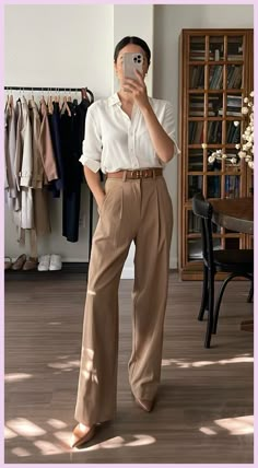 [CommissionsEarned] 8 Days Of Spring Business Casual Workwear [ Video] - Life With Jazz #businesscasualoutfitsforwomenwork Outfit Formal Mujer, Spring Business Casual, Chique Outfits, Mode Casual, Classy Work Outfits, Stylish Work Outfits