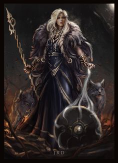 ArtStation - FREYJA Viking Queen, Freya Goddess, Athena Goddess, Norse Vikings, Goddess Of Love