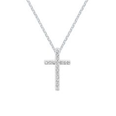 Luxurious pave round brilliant diamonds make up a simple yet beautiful petite cross diamond necklace that will never go out of style. Beautiful Jewelry Diamonds, Broken Chain, Top Gifts, Brilliant Diamond, Buying Jewelry, Go Out, Out Of Style, Round Brilliant, Post Earrings