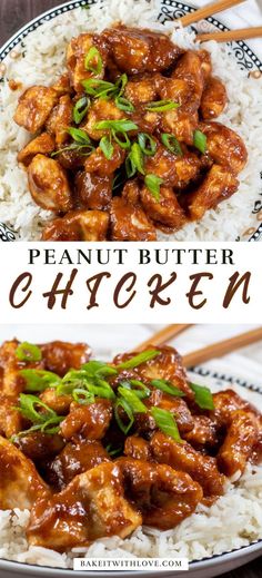 Peanut Butter Chicken Peanut Butter Chicken Recipe, Peanut Chicken Recipe, Peanut Sauce Chicken, Pressure Cooker Recipes Chicken, Peanut Butter Chicken, Gourmet Chicken, Oven Chicken Recipes, Peanut Butter Sauce, Shredded Chicken Recipes