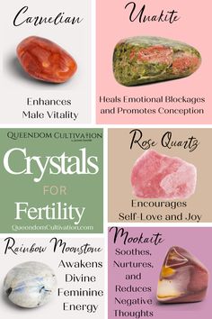 Fertility Crystal Grid, Crystals For Conceiving, Fertility Stones Crystals, Fertility Correspondences, Crystals For Pregnancy Protection, Fertility Ritual Pagan, Crystals For Couples, Fertility Witch, Crystals For Labor And Delivery