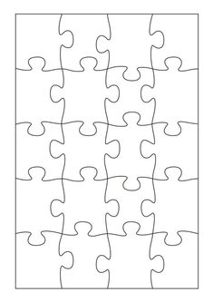 a puzzle piece with missing pieces