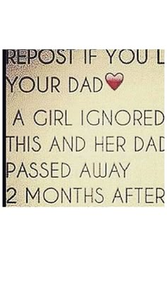 This is not mine but I thought it was a good idea to post this just to be safe Repost If, I Love My Dad, Love You Dad