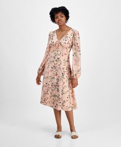 in stock Pink Midi Dress, Floral Midi Dress, Pink Dress, Lace Trim, Pick Up, In Store, Buy Online, Midi Dress, Trim