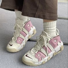 Cutecore Sneakers, Pink Lace-up Chunky Sneakers For Streetwear, Demonia Shoes, Charmmy Kitty, Fits Aesthetic