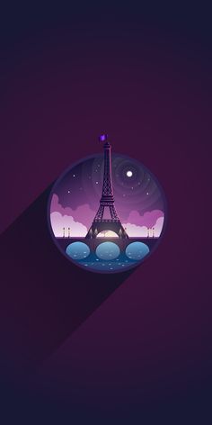 an image of the eiffel tower in paris