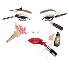 Lady Illustration, Makeup Backgrounds, Penyimpanan Makeup, Makeup Wall Art, Makeup Logo Design, Makeup Illustration, Salon Pictures, Makeup Wallpapers