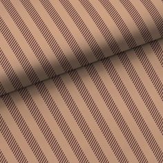 a brown and tan striped fabric with diagonal stripes on the outside, it is very soft