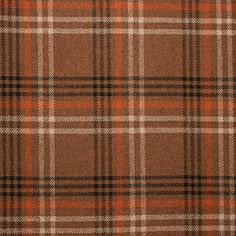 This Rust Plaid is made from a soft tweed fabric with a muted brown base with rust (orange), black and white overchecks. It has been designed by our in-house design team at our mill in Selkirk, Scotland, complementing our classic Scottish tartans beautifully. Lift your interior space through soft furnishings, or use in apparel and craft.Tweed: Rust Plaid.Dimensions: 152cm-154cm (59"-60").Composition: 70% Wool, 25% Polyamide, 5% Other fibres (80% of the fabric is made of recycled fibres Moodboard Orange, Outlander Style, Christmas Phone Wallpapers, Whimsigoth Cottagecore, Chrome Book, Wool Tartan Fabric, Tartan Wedding, Tartan Bow Tie, Brown Tartan