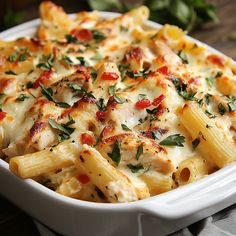 I was so excited to try this Baked Chicken Ricotta Pasta recipe! It’s creamy and cheesy, every bite tastes like a warm hug. My family couldn’t get enough, and even my picky eater asked for seconds! Total crowd pleaser! Link in first comment [👇] [👇] #Amazing #usa #sweetmemories #Easyrecipe #recipes