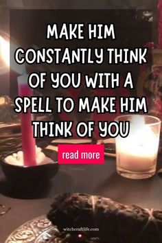 a candle sitting on top of a table next to a plate with food and candles