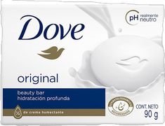 Jabón en barra Dove Original 4 Barras de 90 g c/u Dove Bar, Dove Beauty Bar, Pamper Skin, Best Body Wash, Dove Beauty, Gentle Skin Cleanser, Skin Cleanser, Moisturizing Cream, Skin Cleanser Products