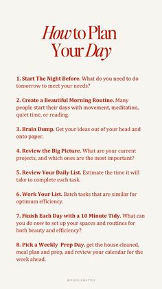 Master the art of planning with our guide on How to Plan Your Day. Embrace a growth mindset and boost productivity by structuring your day effectively. From setting clear goals to cultivating successful habits, our guide empowers you to take control of your time. Start your journey towards personal development and self-growth today.  plan your day, plan for success, productivity, growth mindset, self-growth, personal development, habits, time management, time blocking, task batching, goal setting, successful habits, women wealth and wellness club How To Manage My Time, Goals For A Day, How To Develop A Routine, Day Time Routine, Structure Your Day, How To Plan Your Day Time Management, Successful Women Routine, How To Set A Goal, Productive Day Plan