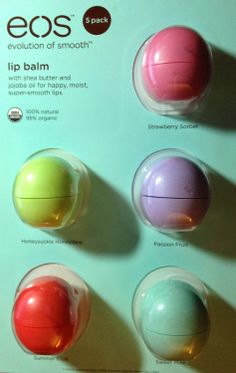 Easter basket ideas for older kids--your teen girl will love fruity eos lip balm for about $3 each in her basket!! http://www.unitedstatesofmotherhood.com/2014/04/easter-basket-ideas-for-teen-girls-that.html #Easter #Easterbasket #Easterteens #teens Eos Chapstick, Girls Lip, Stretch Mark Removal Cream, Skin Repair Cream, Eos Products, Scar Removal Cream, Strawberry Sorbet, Sweet Mint, Eos Lip Balm