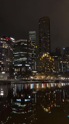 yarra river melbourne victoria city city girl aesthetic night water light lights night out dark River At Night, Victoria City, City Girl Aesthetic, City View Night, Yarra River, Midnight City, Dark Party, Melbourne City, City At Night