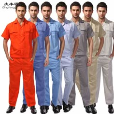 Mechanic Overalls Men Factory Uniforms tops long pants Working clothes Big Size Suit Sets Men Coveralls Work Uniform Ideas, Mechanic Overalls, Work Coveralls, Uniform Clothes, Factory Work, Working Clothes, Hotel Uniform, Chef Uniform, Uniform Shop