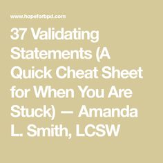 Validation Statement, Validating Statements, Relationship Conflict, Mental Health Counseling, Counseling Resources, Exam Prep, You Are Important