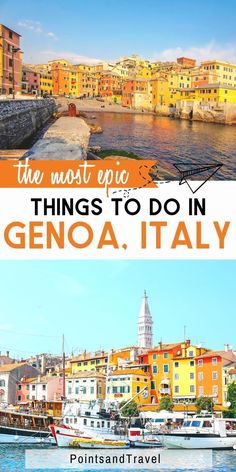 The Most Epic Things to do in Genoa, Italy Genoa Bucket List, Genoa Italy Things To Do, Things To Do In Genoa Italy, Trip Italy, Italy Culture