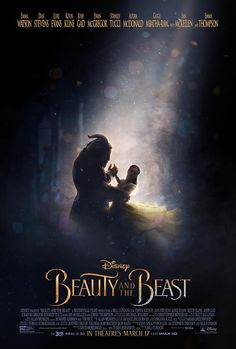 the poster for beauty and the beast