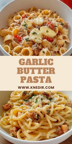 Craving a quick and delicious dinner? 🍝 Try this Creamy Garlic Butter Pasta Recipe! Made with simple ingredients like garlic, butter, and parmesan, this pasta dish is perfect for a comforting meal any day of the week. 🧄✨ Ready in under 20 minutes, it’s ideal for busy weeknights or special occasions. Pair it with your favorite salad or garlic bread for a complete meal. ❤️ #GarlicButterPasta #EasyDinnerIdeas #QuickRecipes #PastaLove #ComfortFood 🍴 Different Kinds Of Pasta Dishes, Butter Garlic Parmesan Pasta, Garlic Butter Tortellini, Easy Pasta For A Crowd, Buttered Pasta Recipe, Homemade Pasta Dish, Pasta Dishes Recipes Easy, Easy Pasta Dishes With Few Ingredients, Oven Baked Pasta Recipes