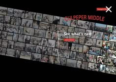 a large collage of pictures with the words,'super middle see what's next '